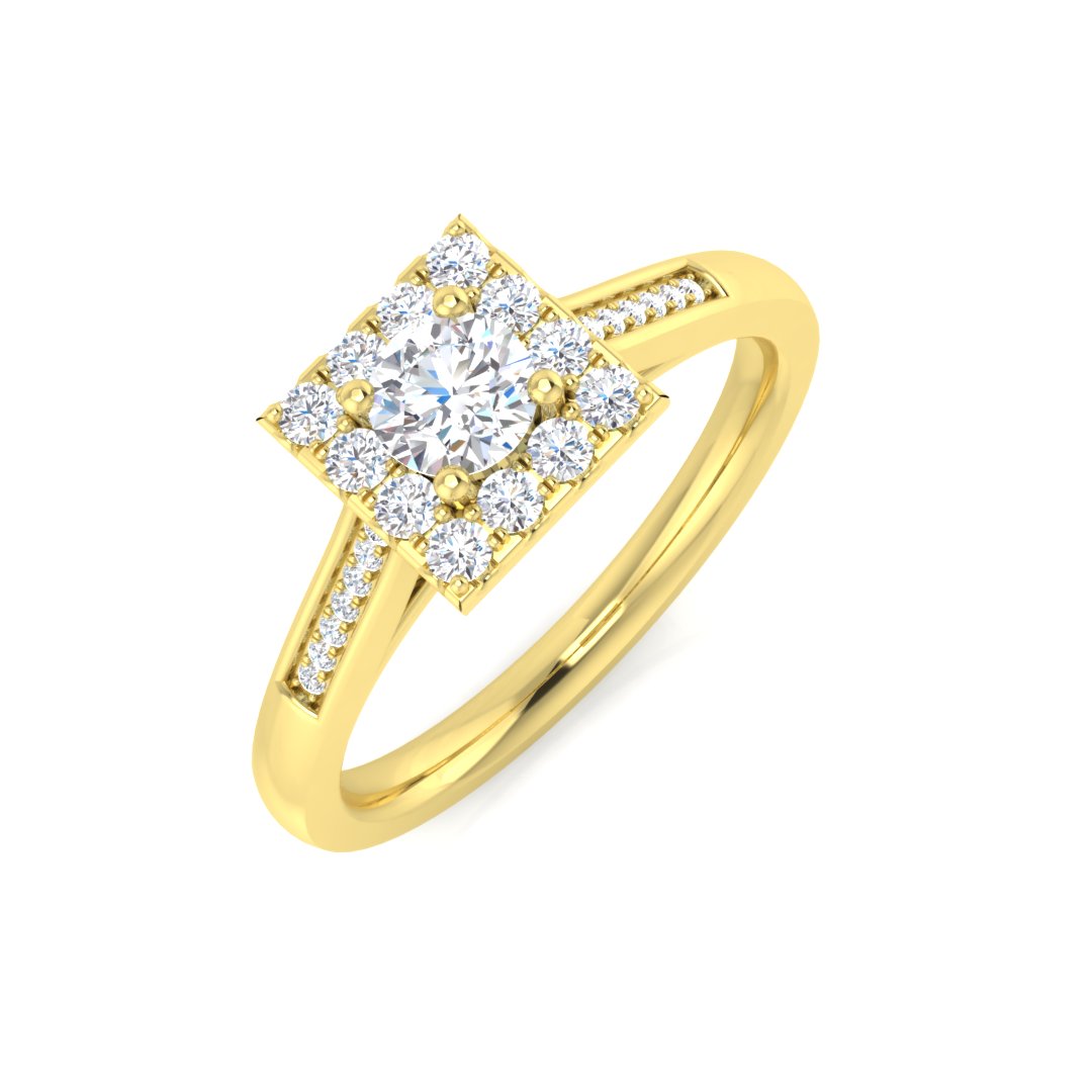 DNR0844 — Ring - 9k Yellow Gold