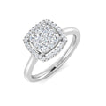 DNR0914 — Ring - 9k White Gold