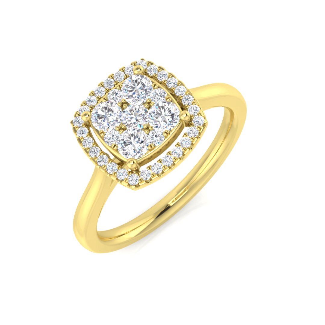 DNR0914 — Ring - 9k Yellow Gold