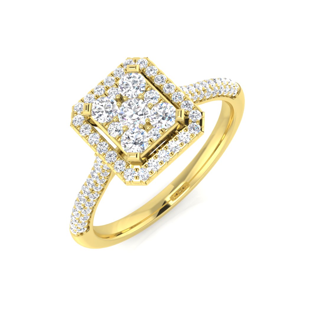 DNR0918 — Ring - 9k Yellow Gold
