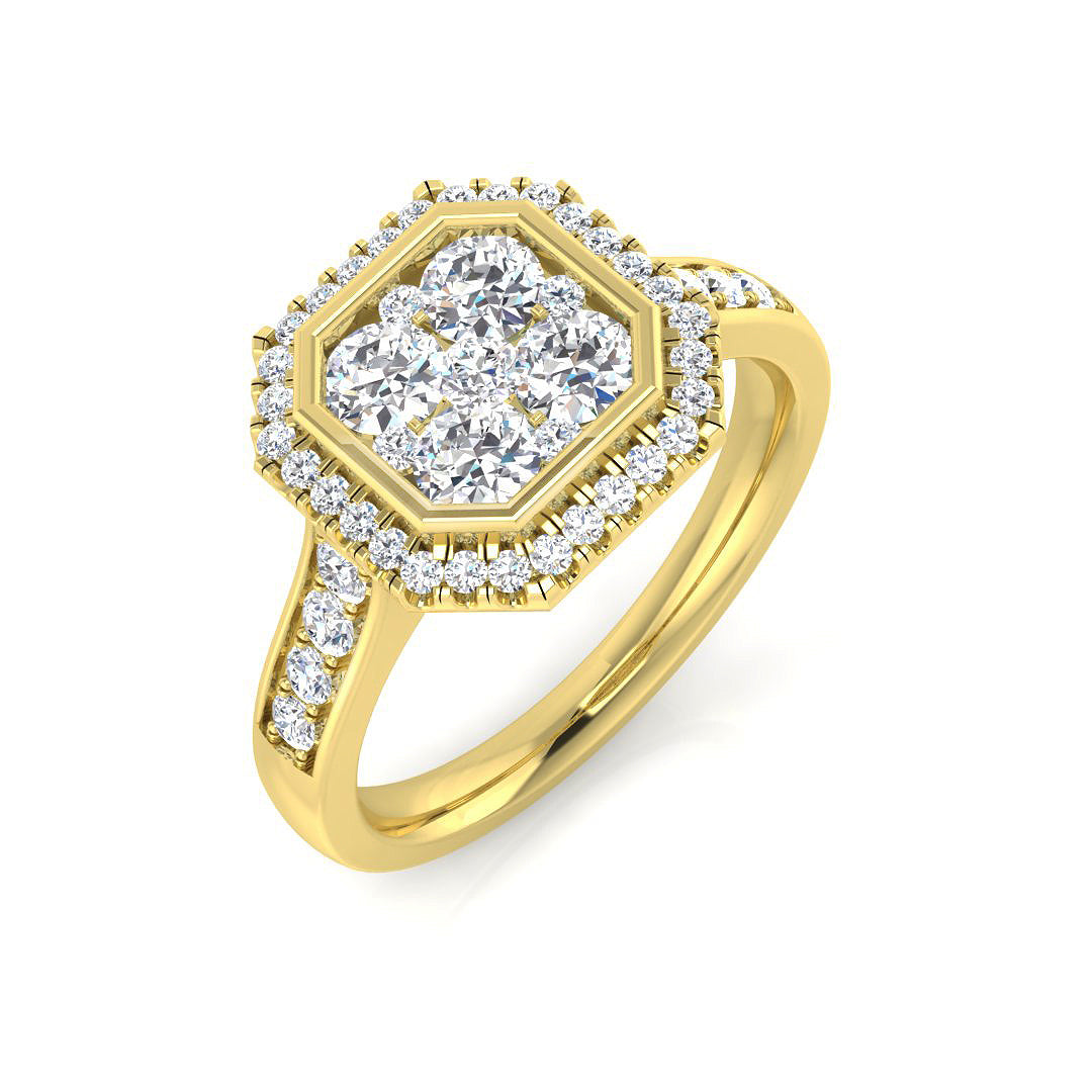 DNR0931 — Ring - 9k Yellow Gold