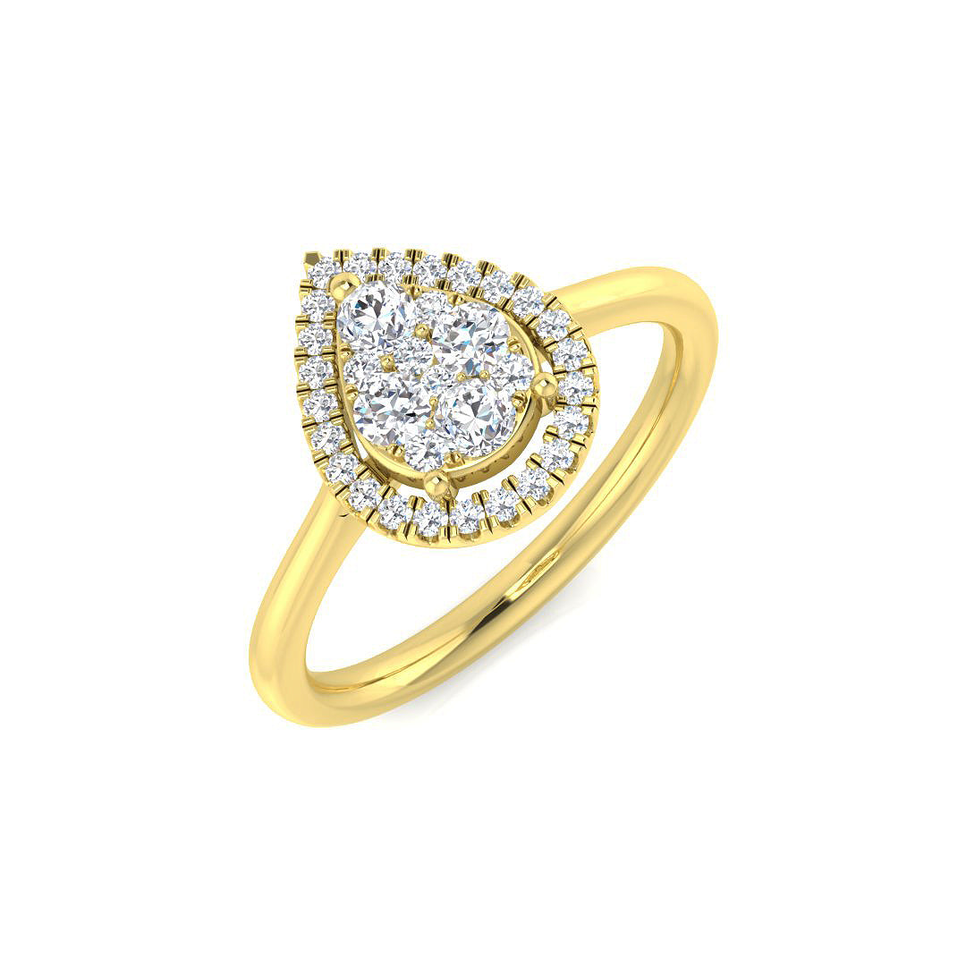 DNR0932 — Ring - 9k Yellow Gold