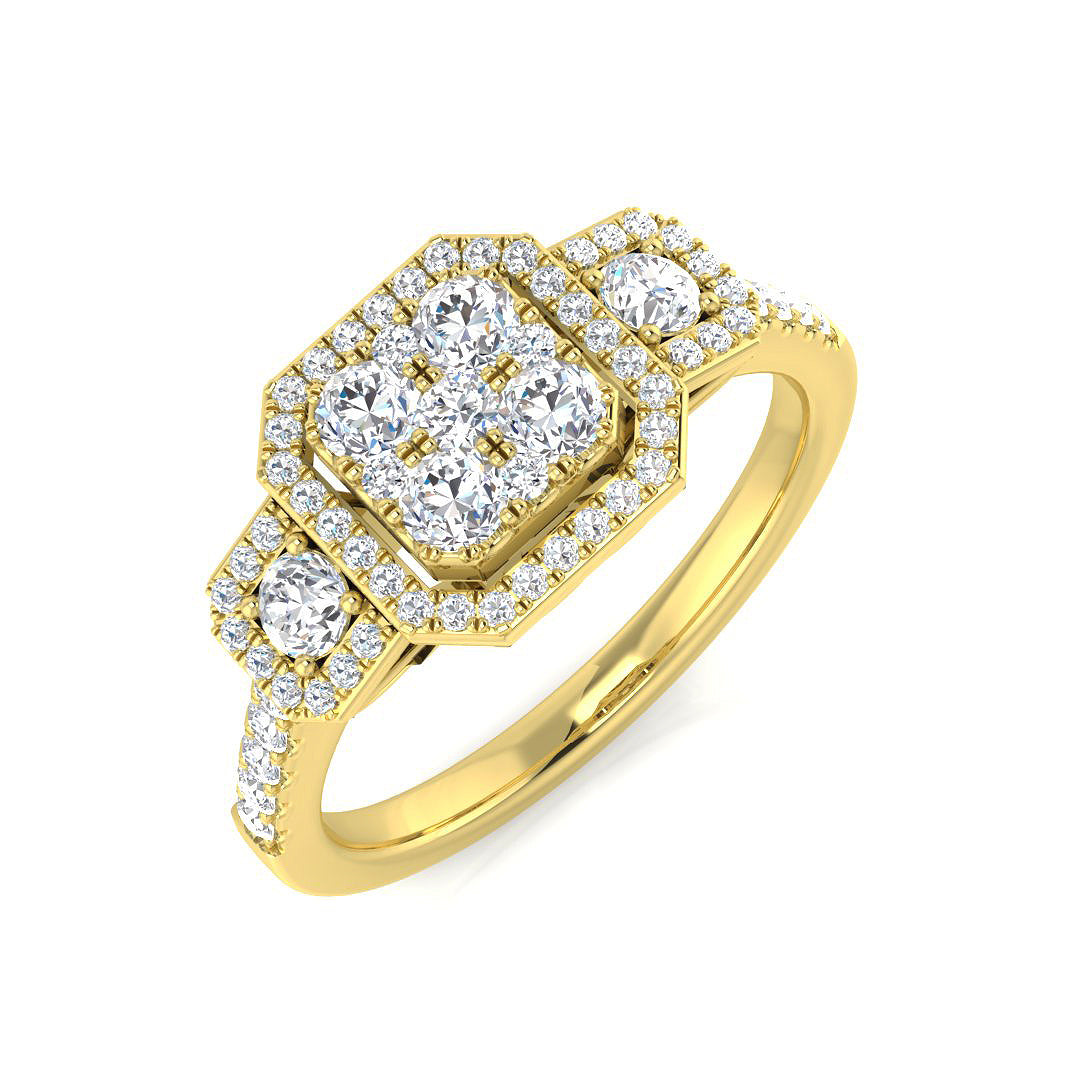 DNR0976 — Ring - 9k Yellow Gold