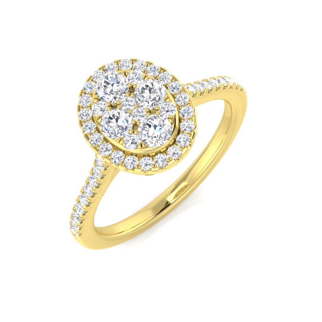 DNR0983 — Ring - 9k Yellow Gold