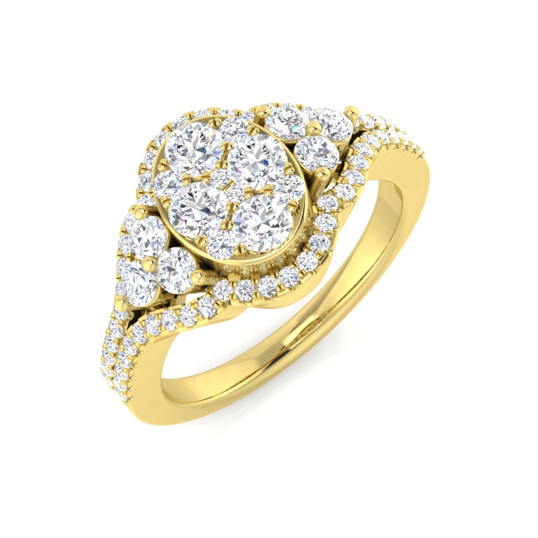 DNR0986 — Ring - 9k Yellow Gold