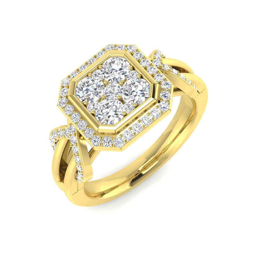 DNR0992 — Ring - 9k Yellow Gold