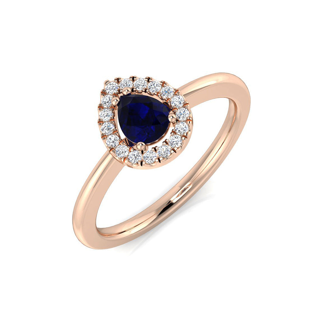 DNR1035 — Ring - 9k Rose Gold