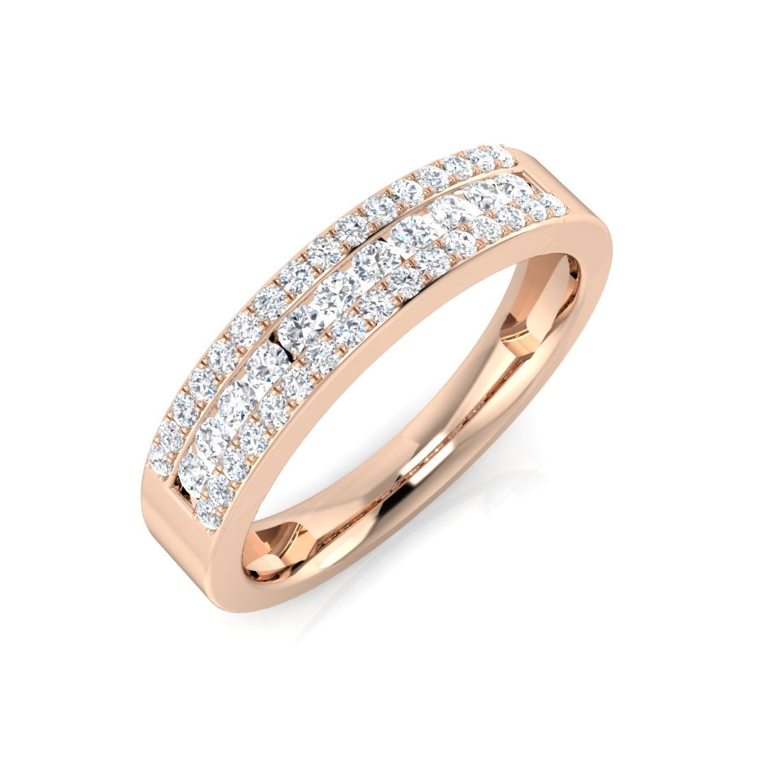 DNR208 — Ring - 9k Rose Gold