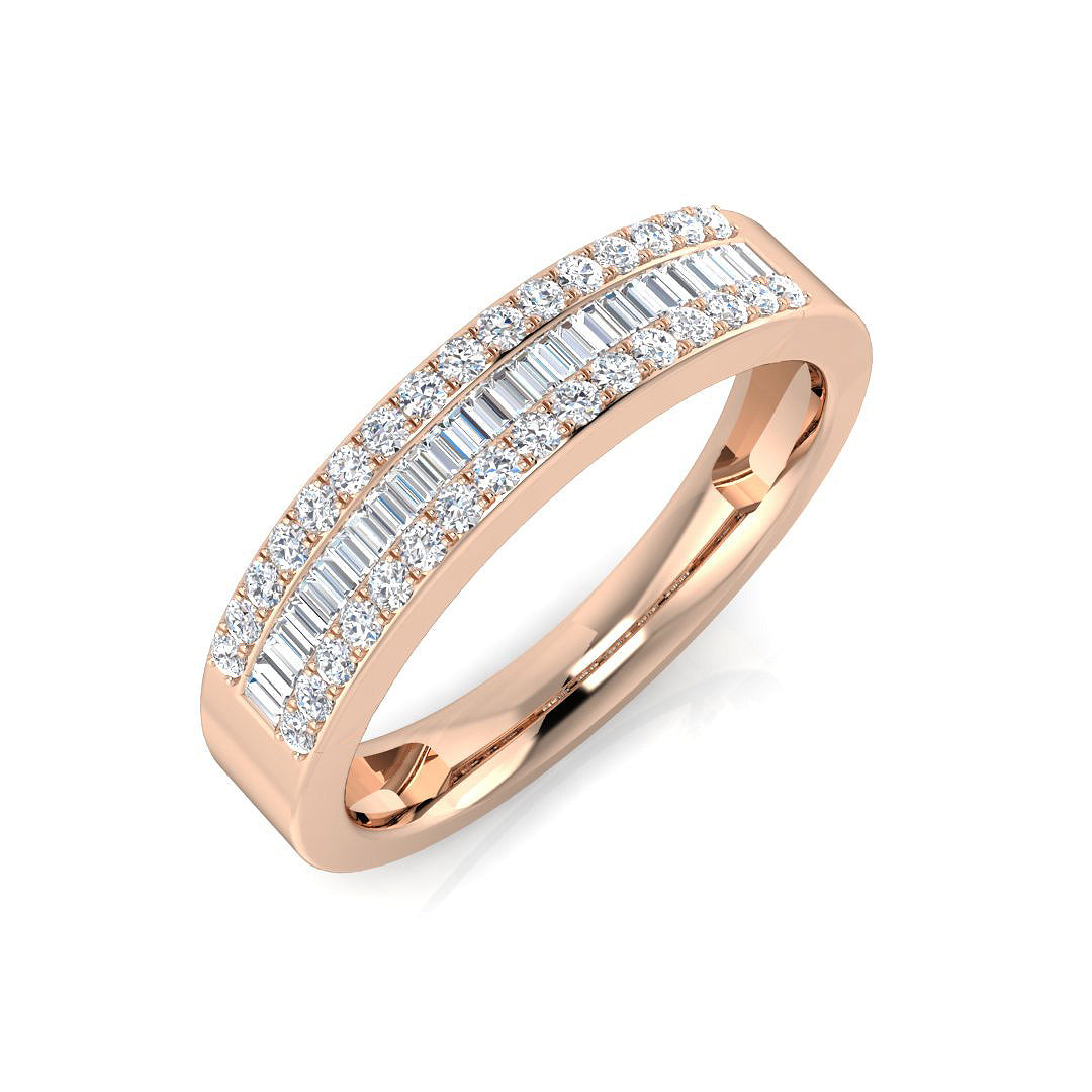 DNR208 — Ring - 9k Rose Gold