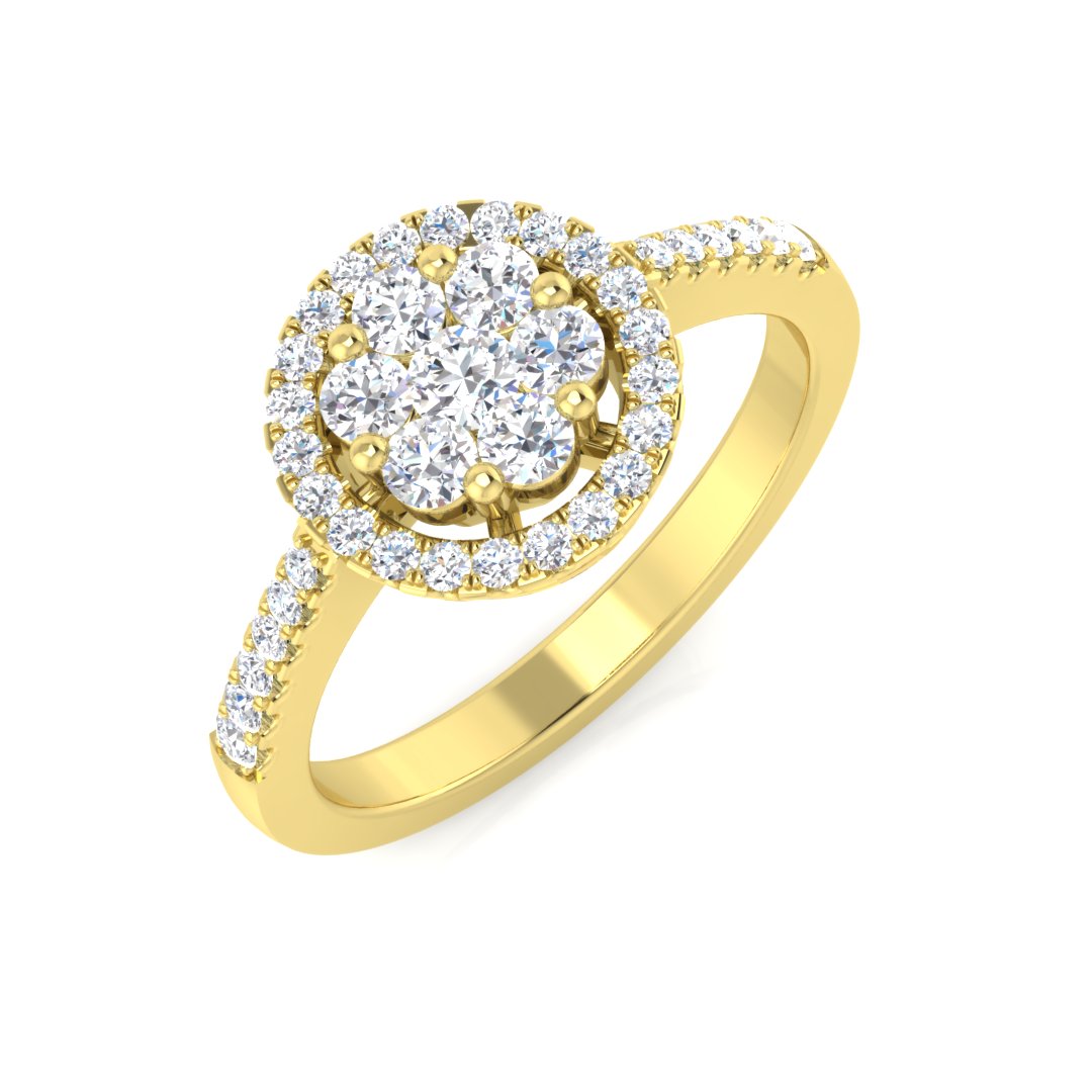 DNR232 — Ring - 9k Yellow Gold