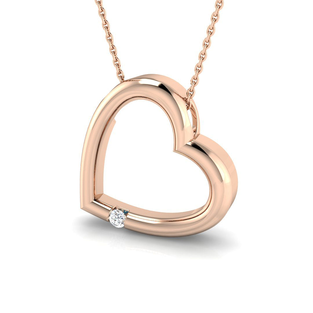 DPHQ999 — Pendant - 9k Rose Gold