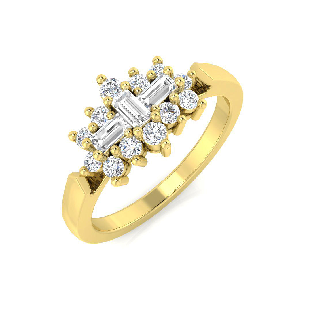 DRHQ911 — Ring - 9k Yellow Gold