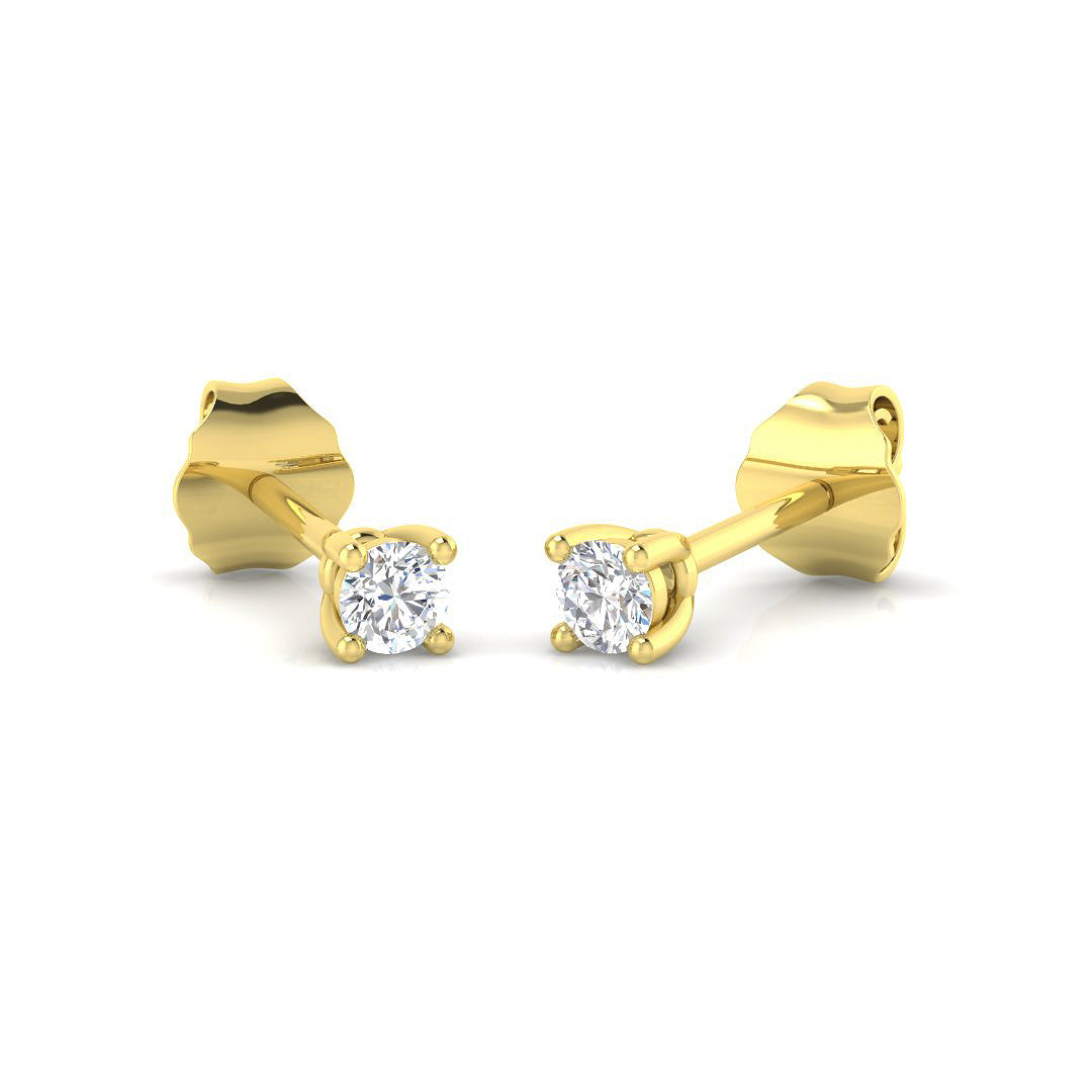 ERR0010 — Earrings - 9k Yellow Gold