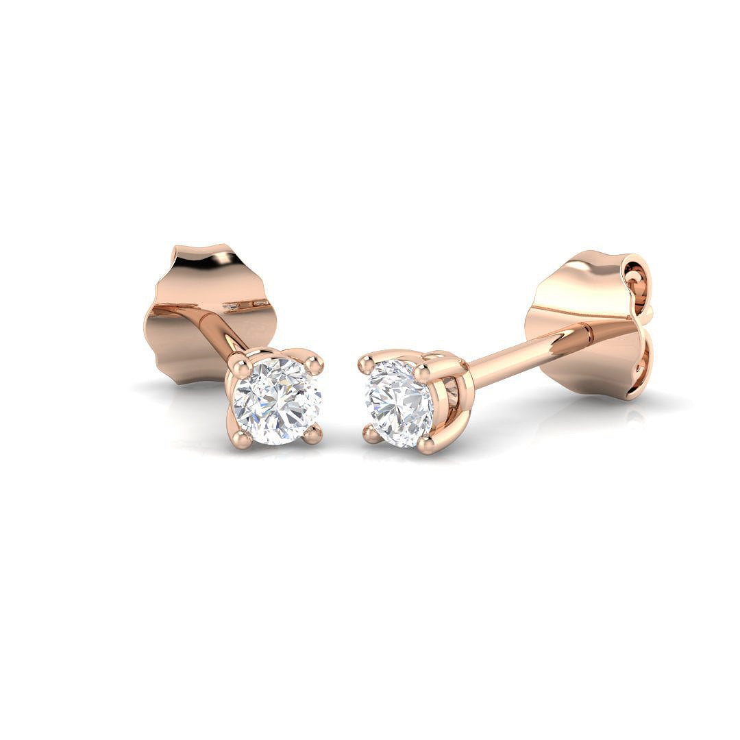 ERR0015 — Earrings - 9k Rose Gold