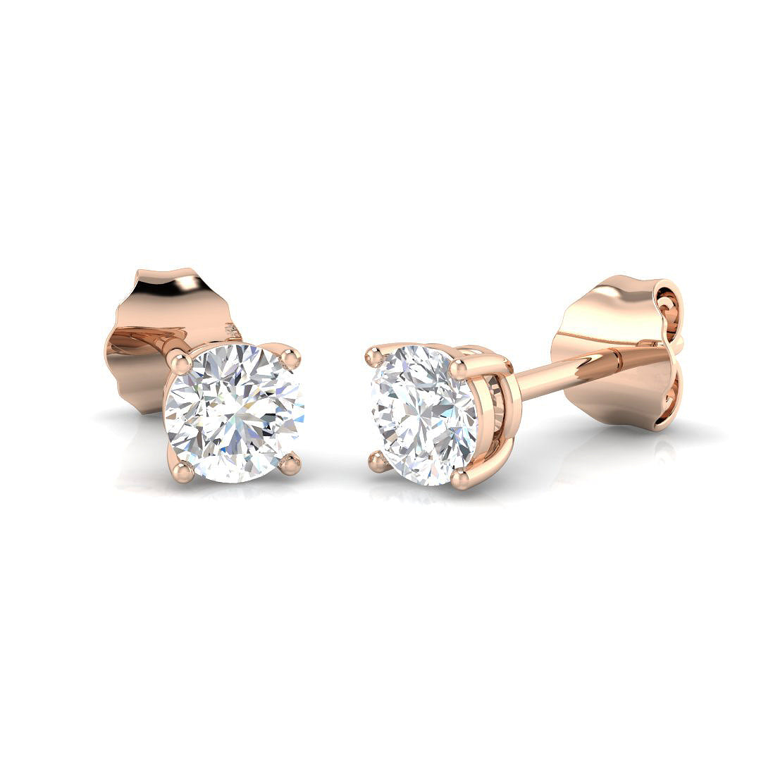 ERR0050 — Earrings - 9k Rose Gold