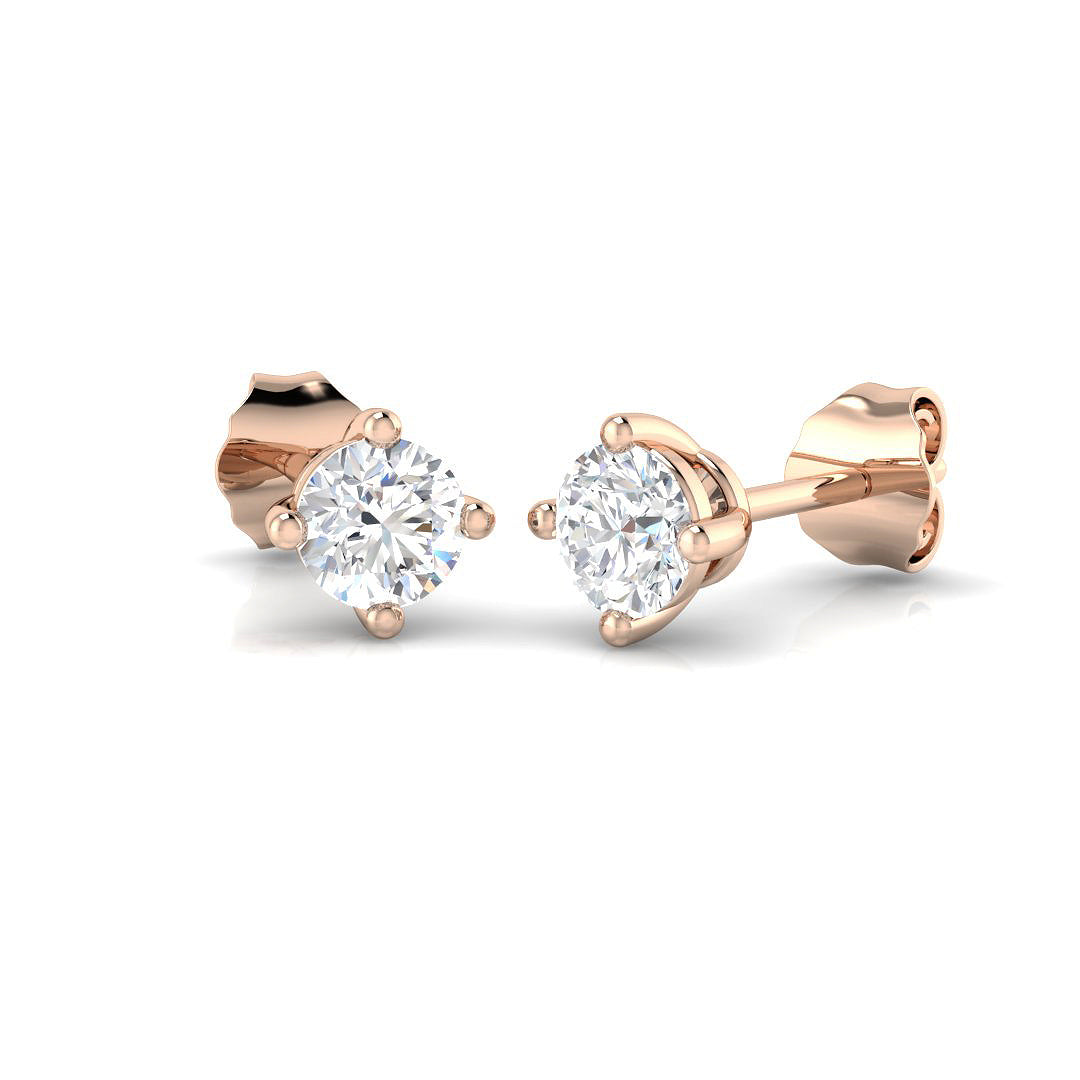 ERR0060 — Earrings - 9k Rose Gold
