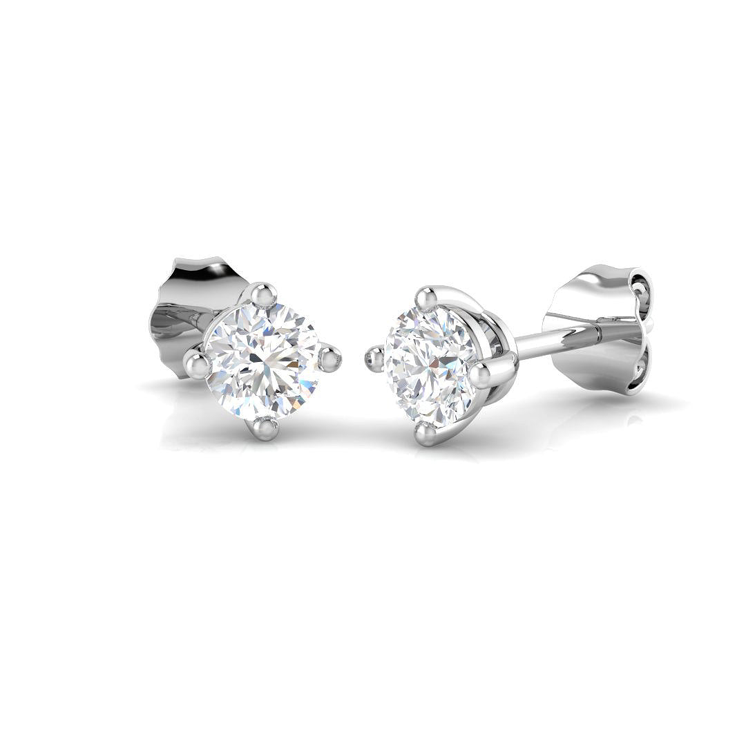 ERR0060 — Earrings - 9k White Gold