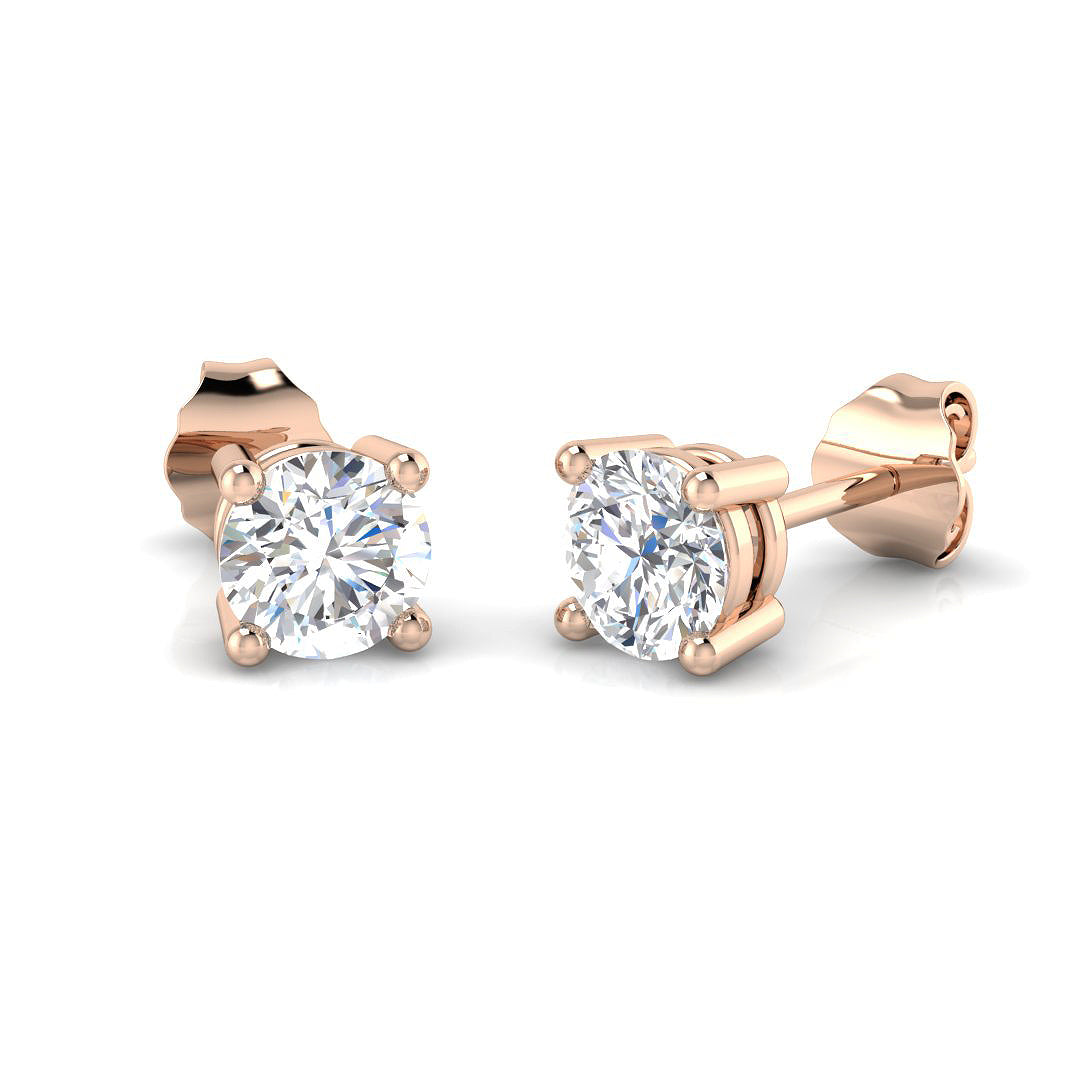ERR0100 — Earrings - 9k Rose Gold
