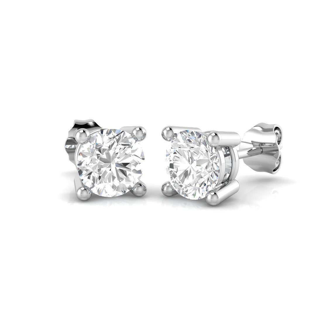 ER192 — Earrings - 18k White Gold