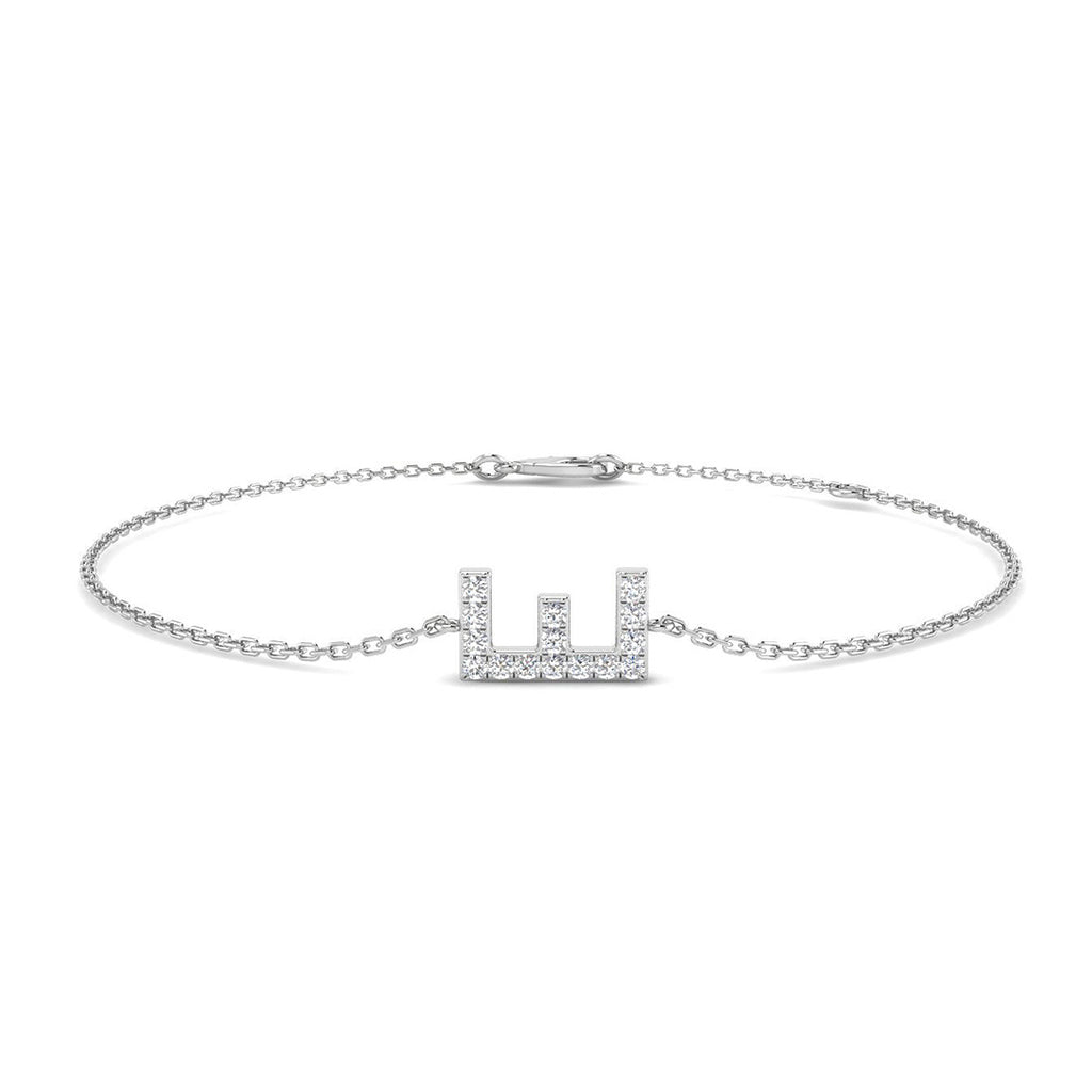 SB2514-E — Bracelet - 9k White Gold