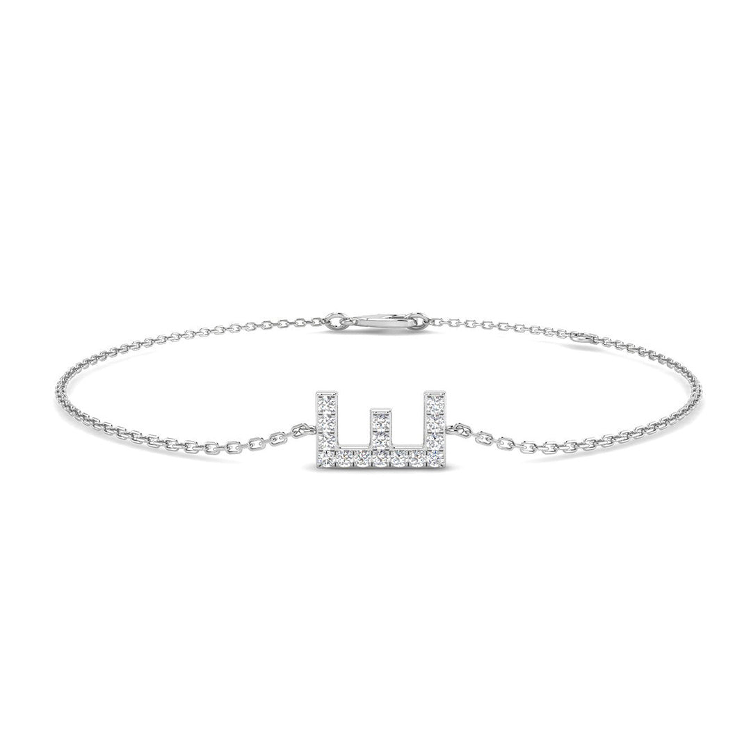 SB2514-E — Bracelet - 9k White Gold