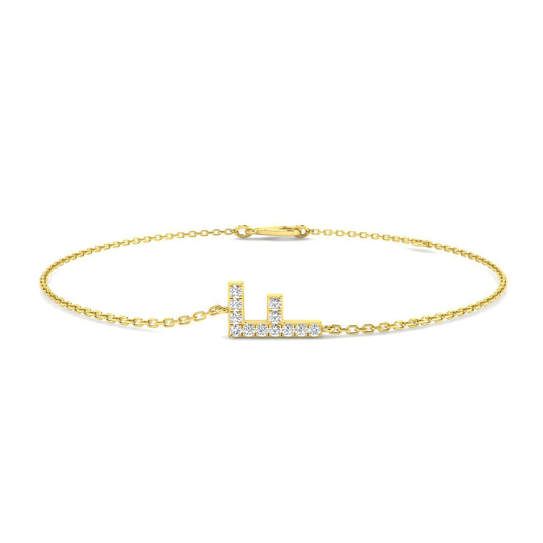 SB2514-F — Bracelet - 9k Yellow Gold