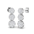 GE223 — Earrings - 9k White Gold