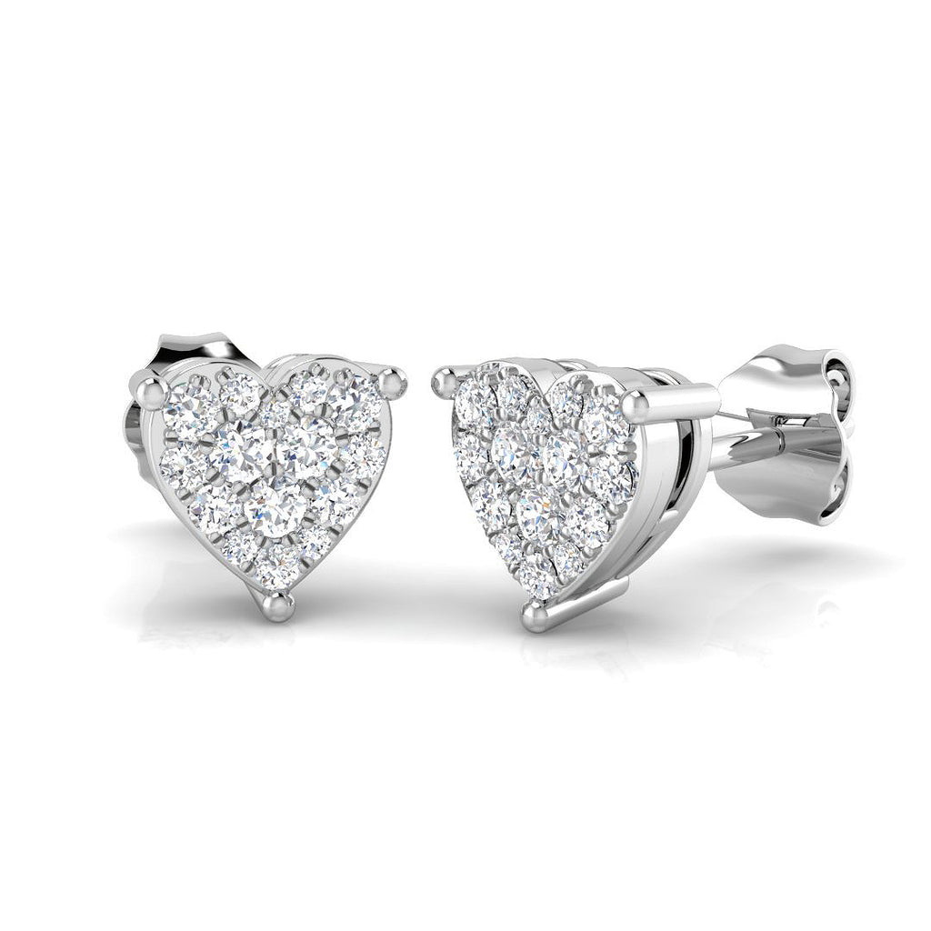 GE793 — Earrings - 9k White Gold