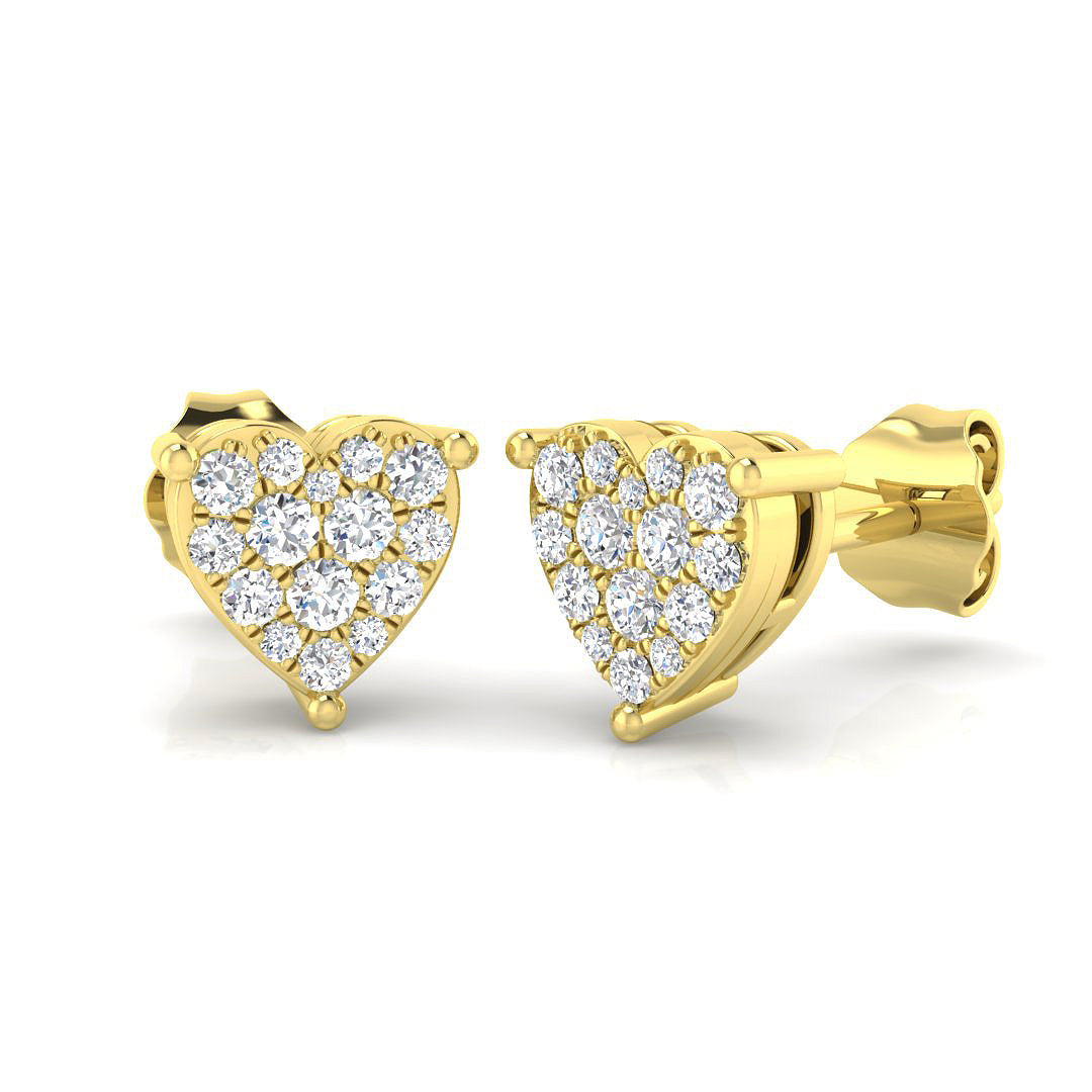 GE793 — Earrings - 9k Yellow Gold