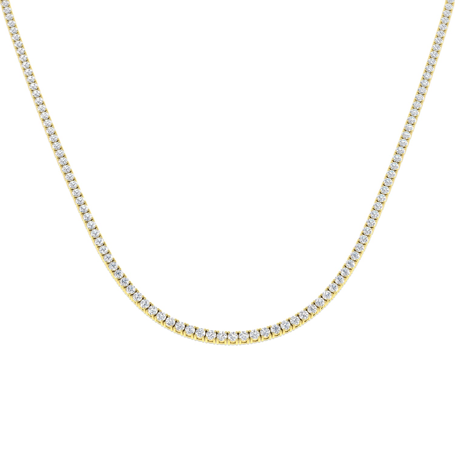 N8119-24 — Necklace - 9k Yellow Gold