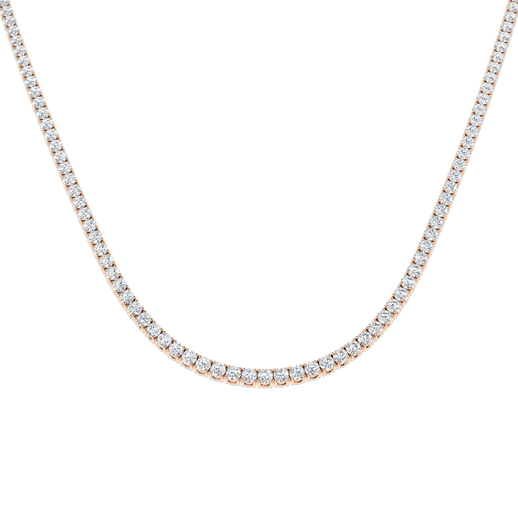 N8442-18 — Necklace - 9k Rose Gold