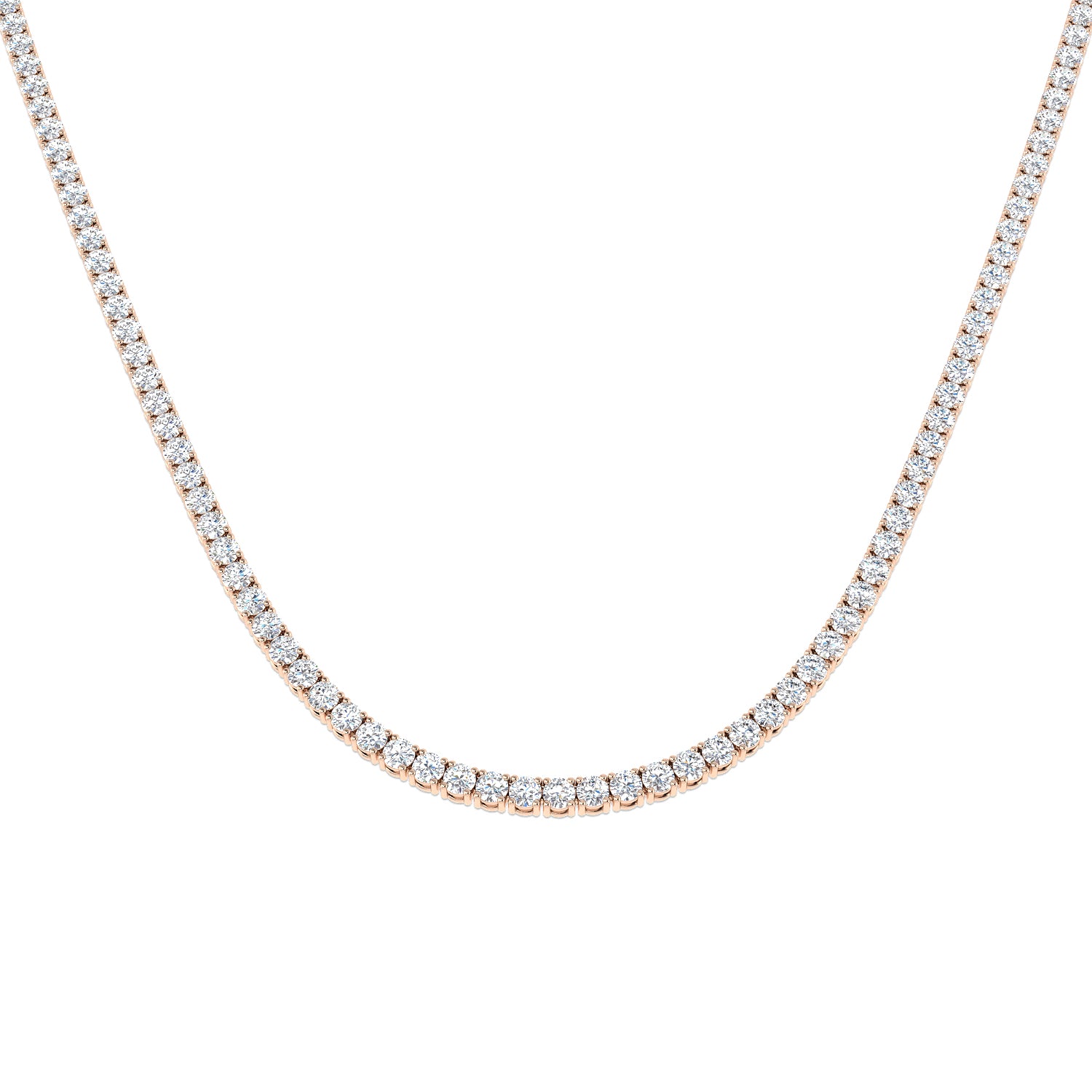 N8442-18 — Necklace - 9k Rose Gold