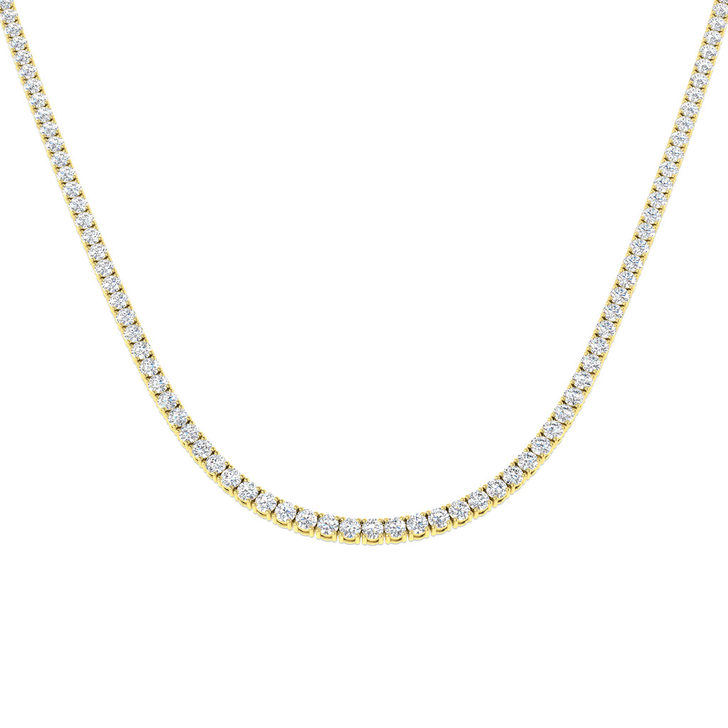 N8442-18 — Necklace - 9k Yellow Gold
