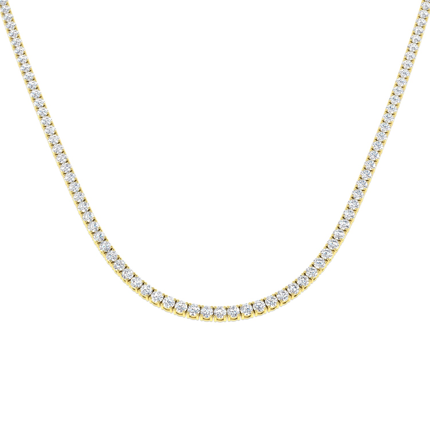 N8442-18 — Necklace - 9k Yellow Gold