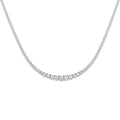 N8503 — Necklace - 9k White Gold