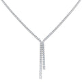 N8984 — Necklace - 9k White Gold