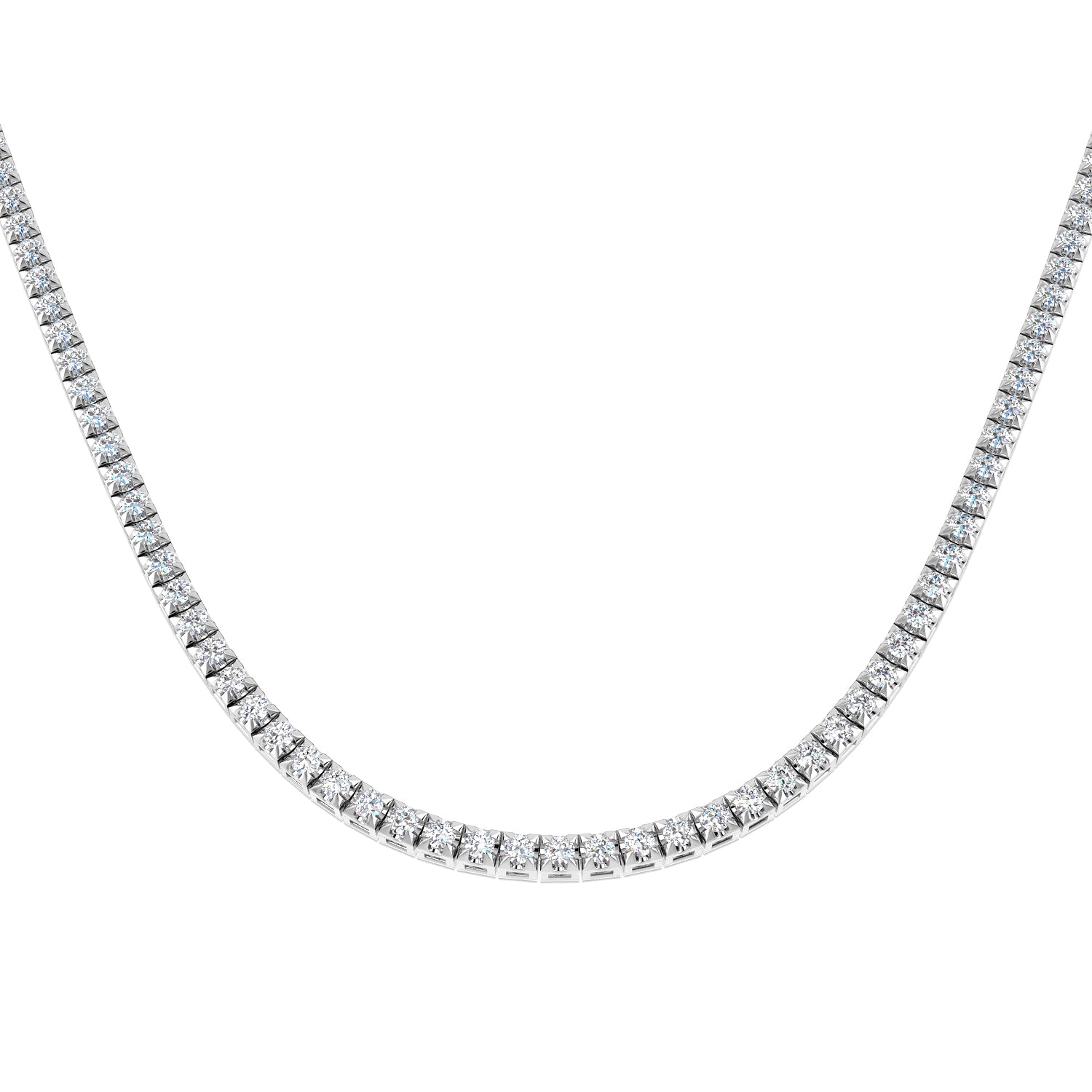 N9205-21 — Necklace - 18k White Gold
