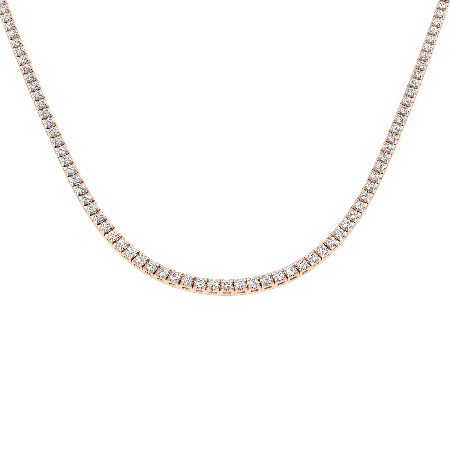 N9206-21 — Necklace - 9k Rose Gold