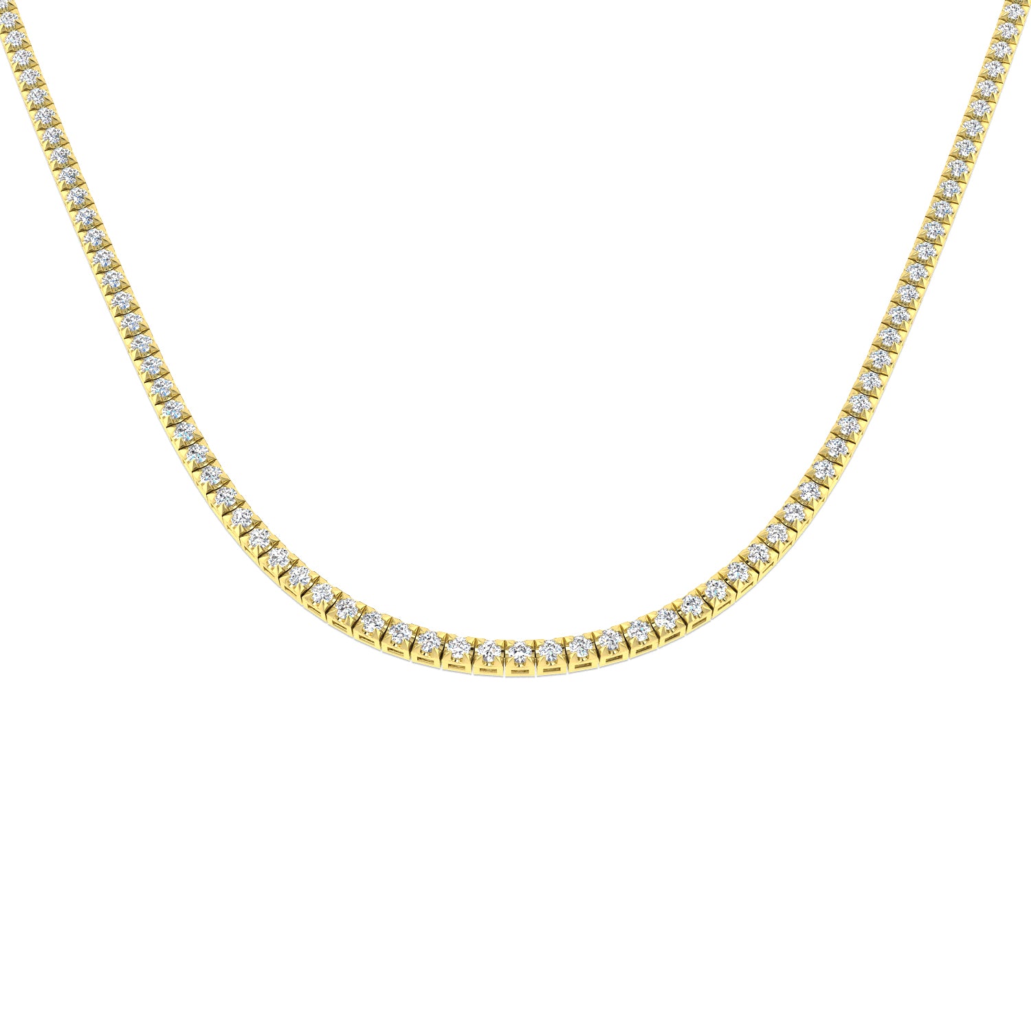 N9206-24 — Necklace - 9k Yellow Gold