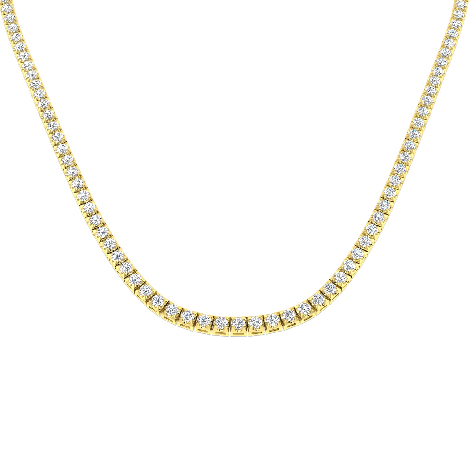 N9207-20 — Necklace - 9k Yellow Gold