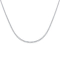 N9269-24 — Necklace - 9k White Gold
