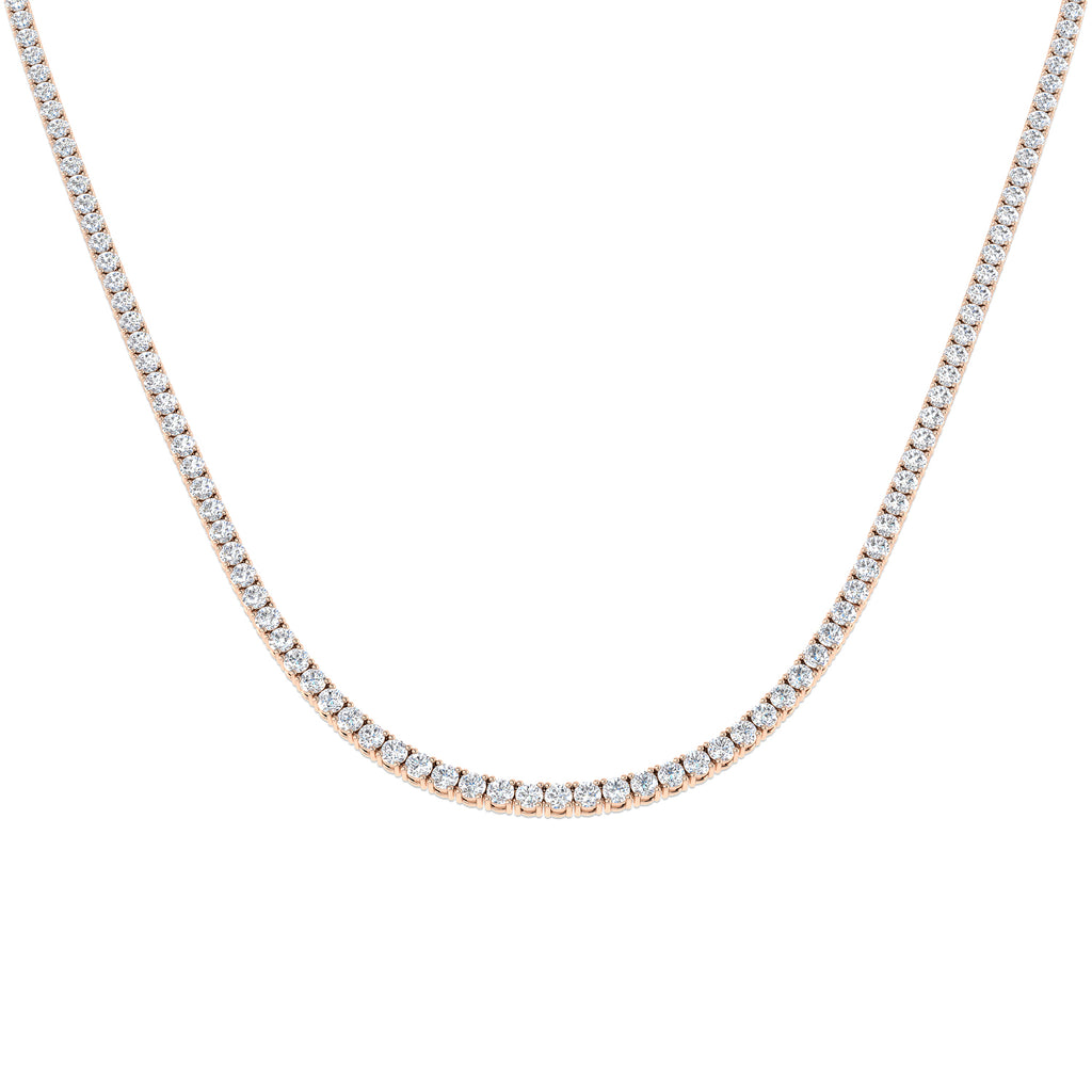N9377-24LG-RG)9 — Necklace - 9k Rose Gold