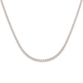 N9377-24LG-RG)9 — Necklace - 9k Rose Gold