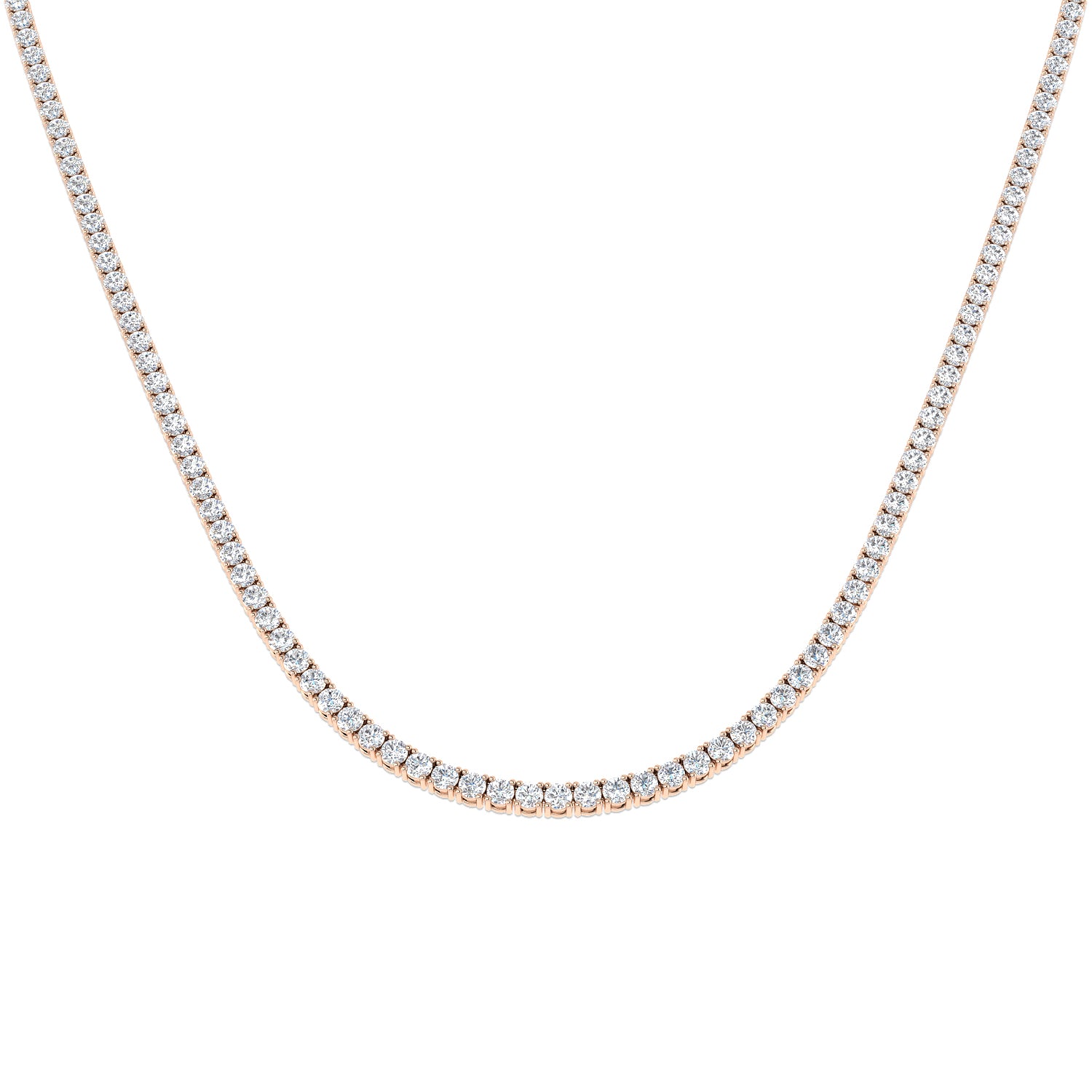 N9377-24LG-RG)9 — Necklace - 9k Rose Gold