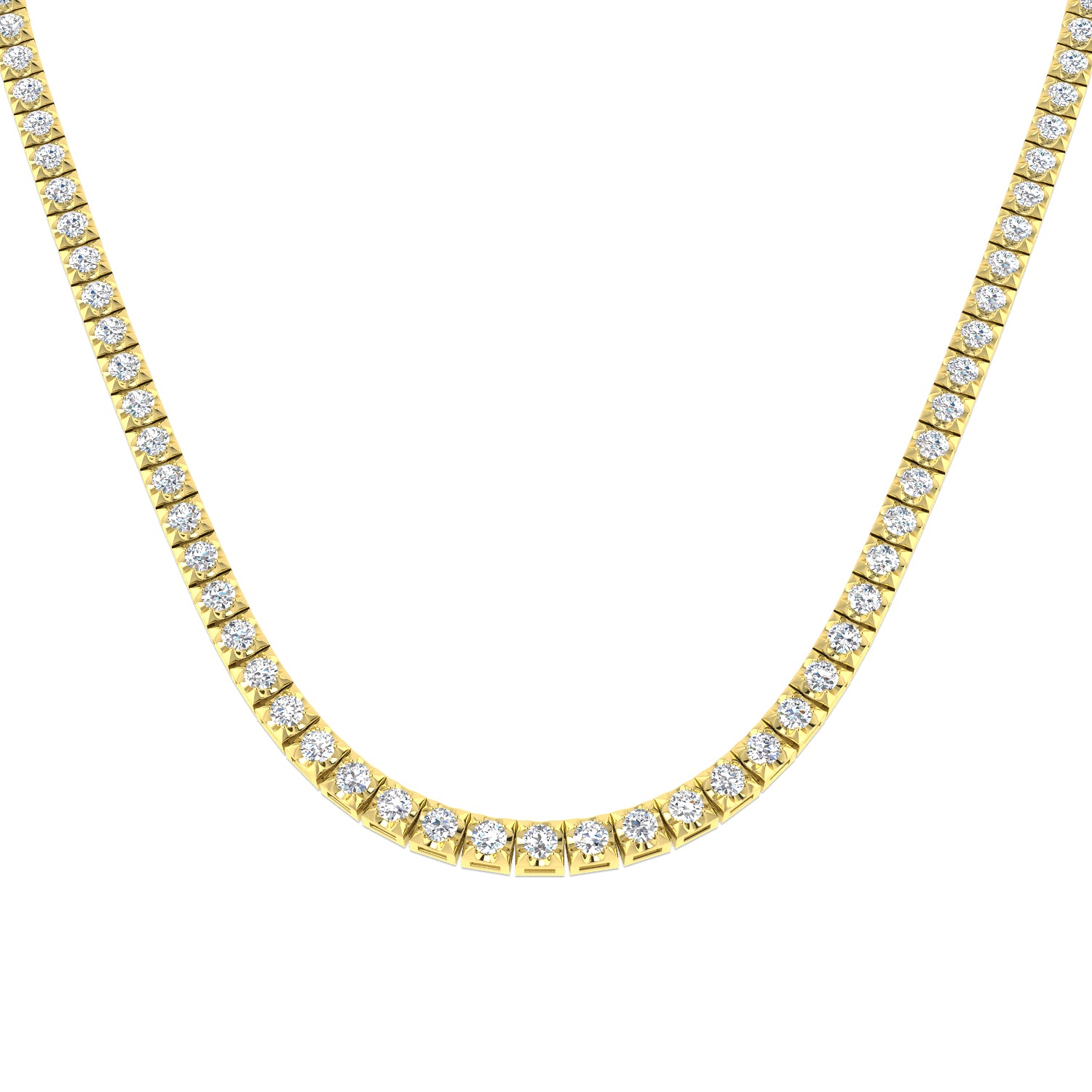 N9555 — Necklace - 9k Yellow Gold