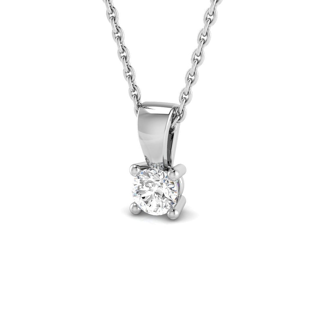PDR0020 — Pendant - 9k White Gold