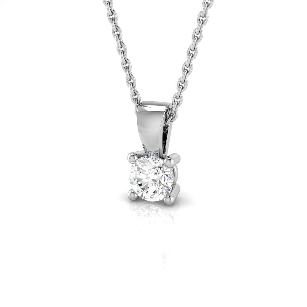 PDR0030 — Pendant - 9k White Gold
