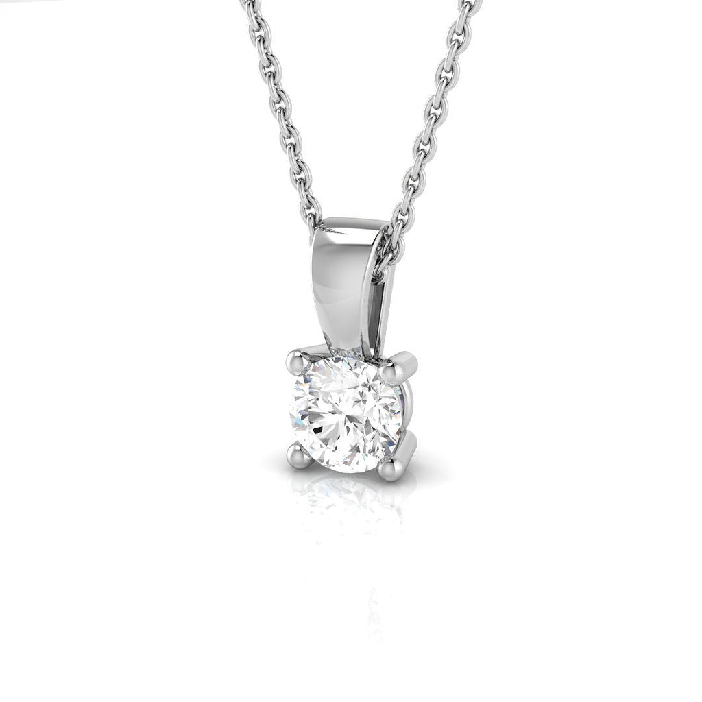 PDR0050 — Pendant - 18k White Gold