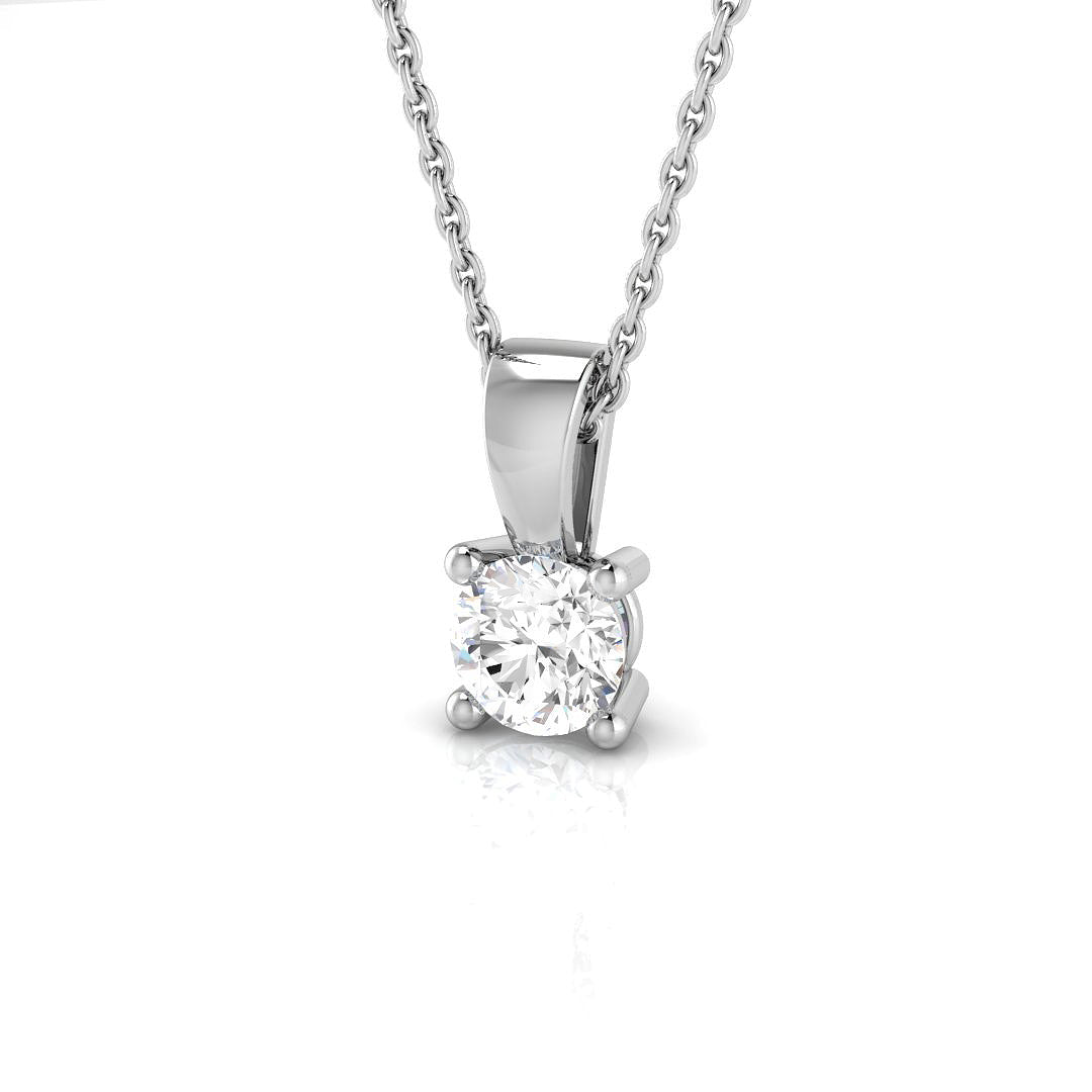 PDR0050 — Pendant - 18k White Gold