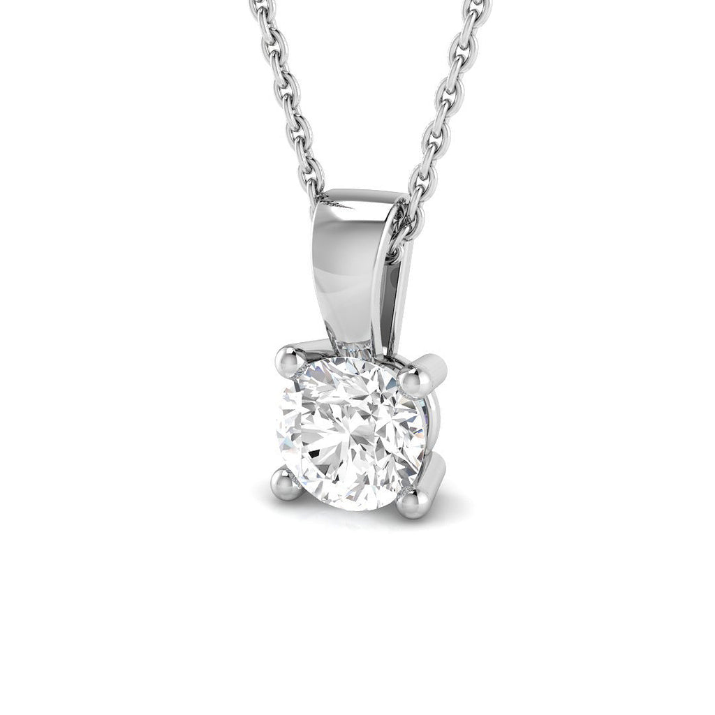PDR0060 — Pendant - 9k White Gold